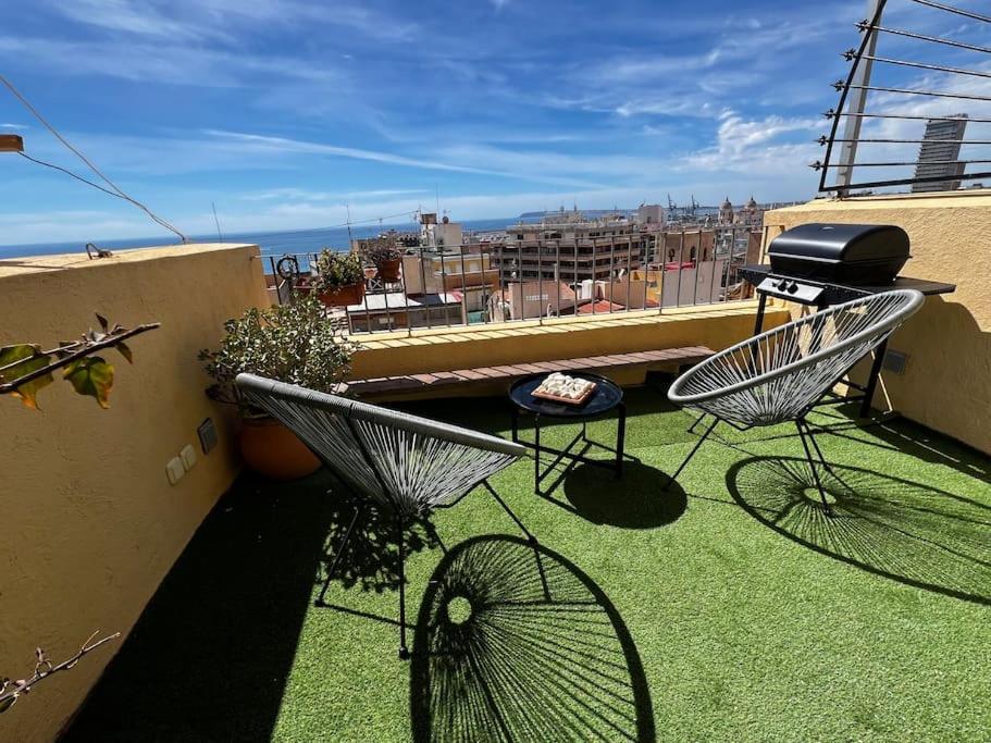 Private Sun Terrace Amazing View Apartment Alicante Ngoại thất bức ảnh